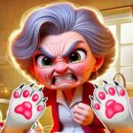Angry Gran VS Naughty Cat Sim VARY Apk Mod Unlimited Money