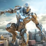 Iron Robot superpower game 870 Apk Mod Unlimited Money