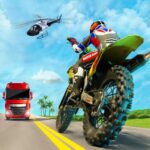 Moto Bike Highway Traffic Race 9 Apk Mod Unlimited Money