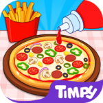 Timpy Pizza Kids Cooking Games 1.3.7 Apk Mod Unlimited Money