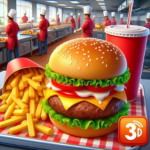 Burger Restaurant Simulator 3D 1.0.1 Apk Mod Unlimited Money