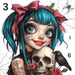 Macabre Color Paint By Number 1.1.7 Apk Mod Unlimited Money