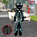 Neon Iron Stickman Rope Hero C 807.0 Apk Mod Unlimited Money