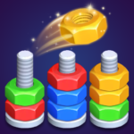 Nuts Color Sort – Screw Puzzle 1.4.0 Apk Mod Unlimited Money