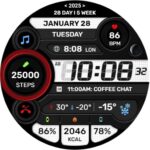 WFP 299 Digital watch face VARY Apk Mod Premium