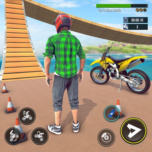 Bike Stunt Motorcycle Game 1.68.2 Apk Mod Unlimited Money