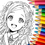 Cute Anime Coloring Game 1.1.6 Apk Mod Unlimited Money