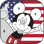 Mickey Cartoon Coloring Book 100.2 Apk Mod Unlimited Money
