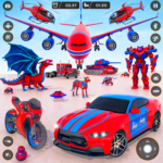 Robot Game-Robot Car Transform 1.0.30 Apk Mod Unlimited Money