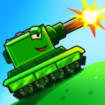 Tank battle Tanks War 2D 6.7.6 Apk Mod Unlimited Money