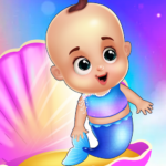 mermaid babyshower party 25.0 Apk Mod Unlimited Money