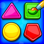 Colors Shapes Coloring game VARY Apk Mod Unlimited Money
