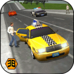 USA City Taxi Driver Mania Fun 1.1.5 Apk Mod Unlimited Money