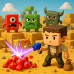Cube Survival io Shoot cubes 1.0.1 Apk Mod Unlimited Money