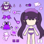 Doll Makeup Dress up for kids 2.1.9 Apk Mod Unlimited Money