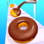 Donut Maker Baking Games 0.2.8 Apk Mod Unlimited Money
