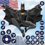 Flying Bat Robot Car Transform 28 Apk Mod Unlimited Money