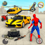 Hero Rope Grand Thief City 6.6 Apk Mod Unlimited Money