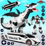 Limo Car Dino Robot Car Game 158 Apk Mod Unlimited Money