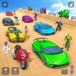 Mega Ramp Superhero Car Game 1.3 Apk Mod Unlimited Money