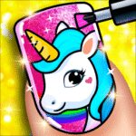 Nail Salon Game Girls Nail art 32 Apk Mod Unlimited Money