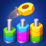 Nut Sort – Color Sort Puzzle 1.0.2 Apk Mod Unlimited Money