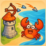 Tower vs Crabs Beach Defense 1.1 Apk Mod Unlimited Money