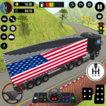 US Truck Driving Games Sim 1.7 Apk Mod Unlimited Money