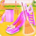 Childrens Park Garden Cleaning VARY Apk Mod Unlimited Money