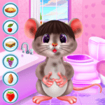 Cute Mouse Caring And Dressup VARY Apk Mod Unlimited Money