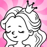 Drawing Princess Coloring Game 1.23 Apk Mod Unlimited Money