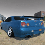 Driving Skyline R34 Drift Car 1.5.0 Apk Mod Unlimited Money
