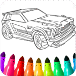 Monster Truck Cars Coloring 8 Apk Mod Unlimited Money