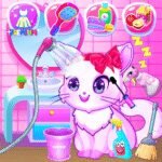 My Sweet Kitty Groom and Care VARY Apk Mod Unlimited Money