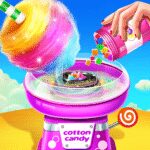 Cotton Candy Shop Cooking Game 8.7.5096 Apk Mod Unlimited Money