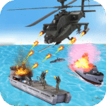 Gunship War Helicopter Games 2.3 Apk Mod Unlimited Money