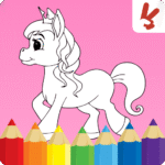Unicorn Kids Coloring Book 2.1.5 Apk Mod Unlimited Money