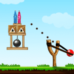 Bottle Shooter Slingshot Game 3.0.132 Apk Mod Unlimited Money
