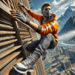 Going up Rooftop 3D Parkour VARY Apk Mod Unlimited Money