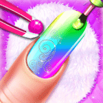 Nail Salon Game Art Tattoo 6.0.0 Apk Mod Unlimited Money