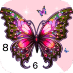 Rose Butterfly Color by Number 1.0.1 Apk Mod Unlimited Money