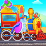 Train wash game 14.0 Apk Mod Unlimited Money