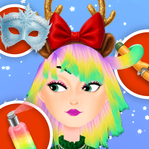 Christmas Hair Stylist 1.0.5 Apk Mod Unlimited Money