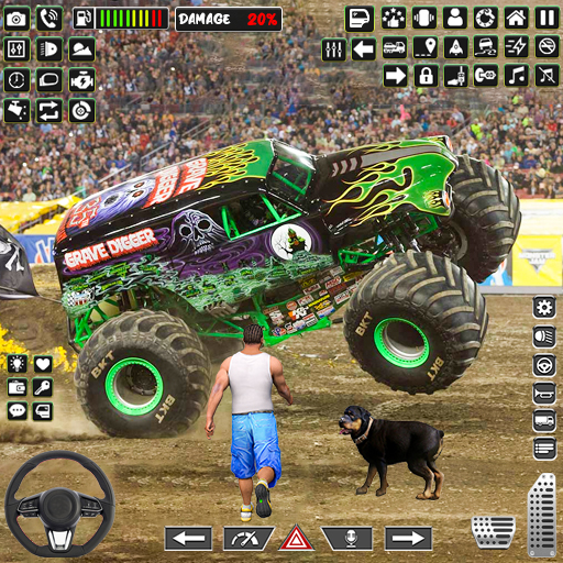 Extreme Monster Truck Game 3D 1.1 Apk Mod Unlimited Money