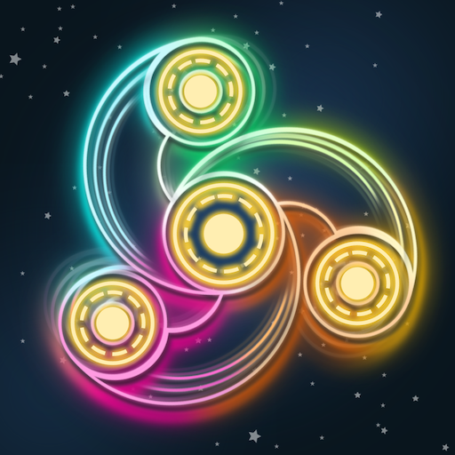 Finger Spinner Neon Glow Art VARY Apk Mod Premium