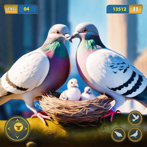 Flying Pigeon Bird simulator 2.4 Apk Mod Unlimited Money