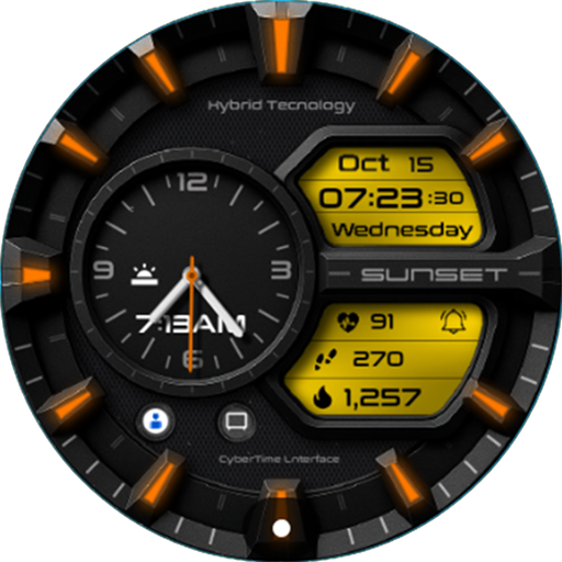 SXZ Hybrid Tech Watch Face VARY Apk Mod Premium