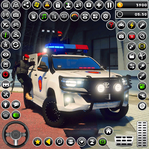 US Police Car Parking Games 3D 4.1 Apk Mod Unlimited Money