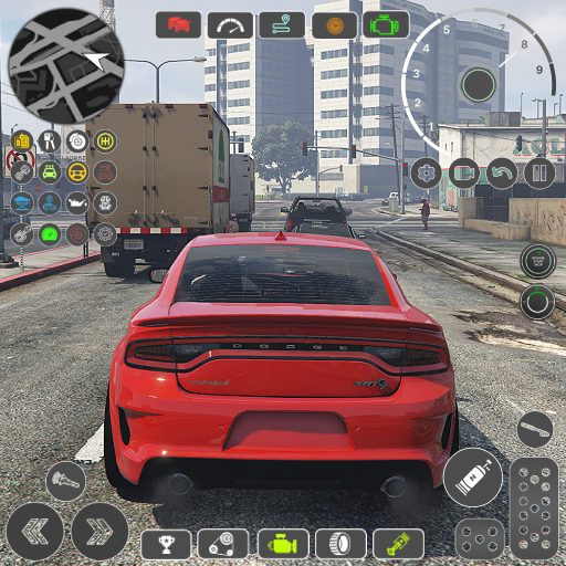 Dodge Power Charger SRT Drag 1.8 Apk Mod Unlimited Money