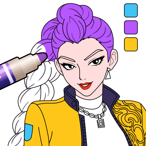 Kpop Color Drawing Master 1.8 Apk Mod Unlimited Money